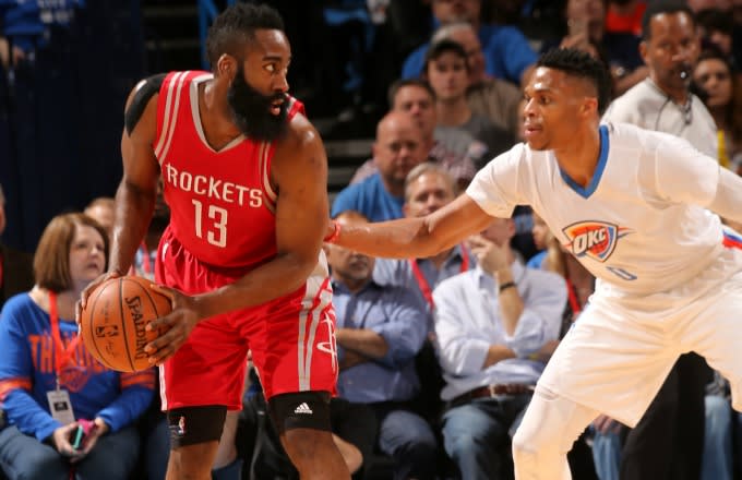 Harden and Westbrook 11.
