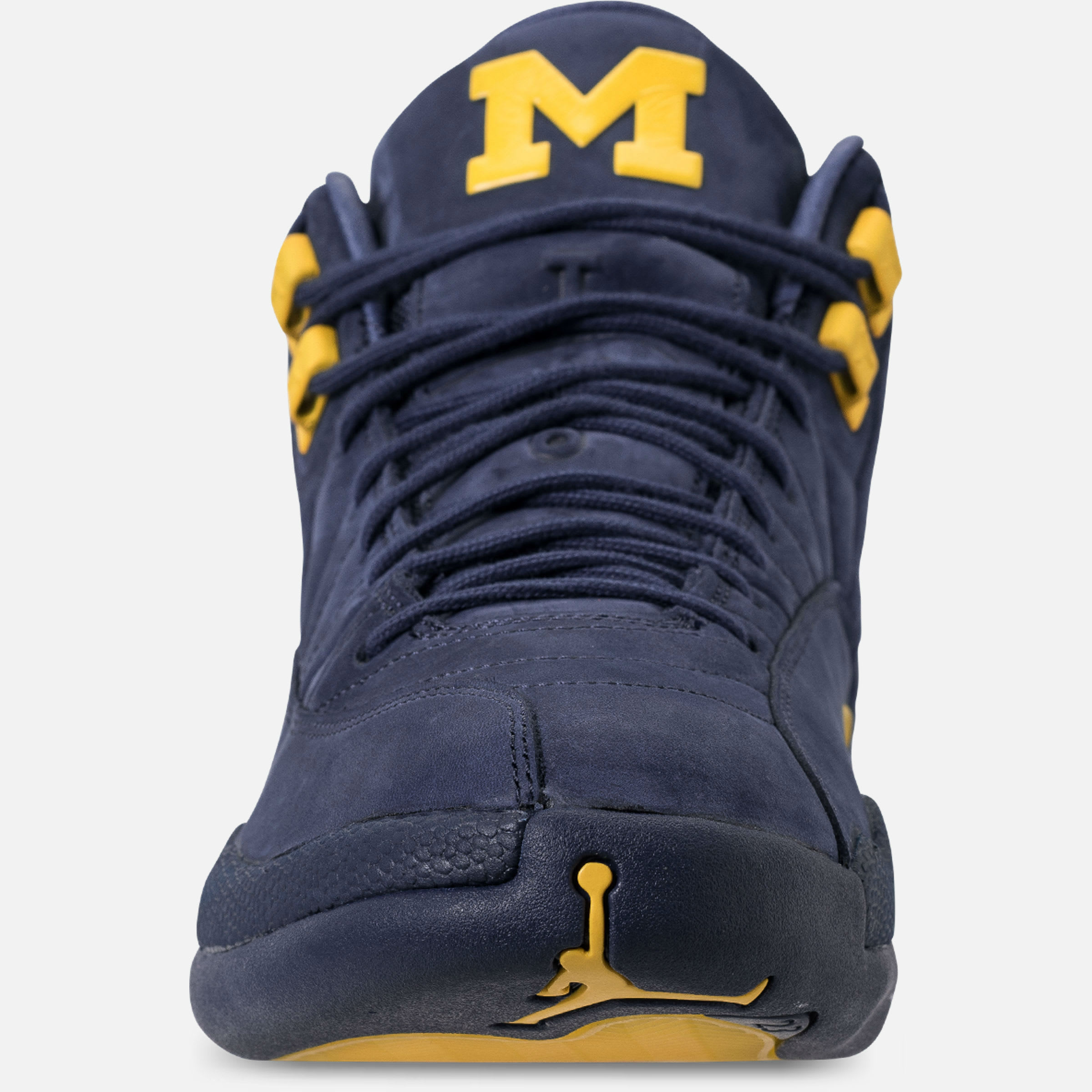 Jordan retro 12 deals michigan men's shoe