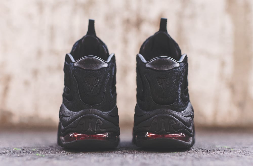 Kith Nike Pippen 1 Black Red Pony Hair 3