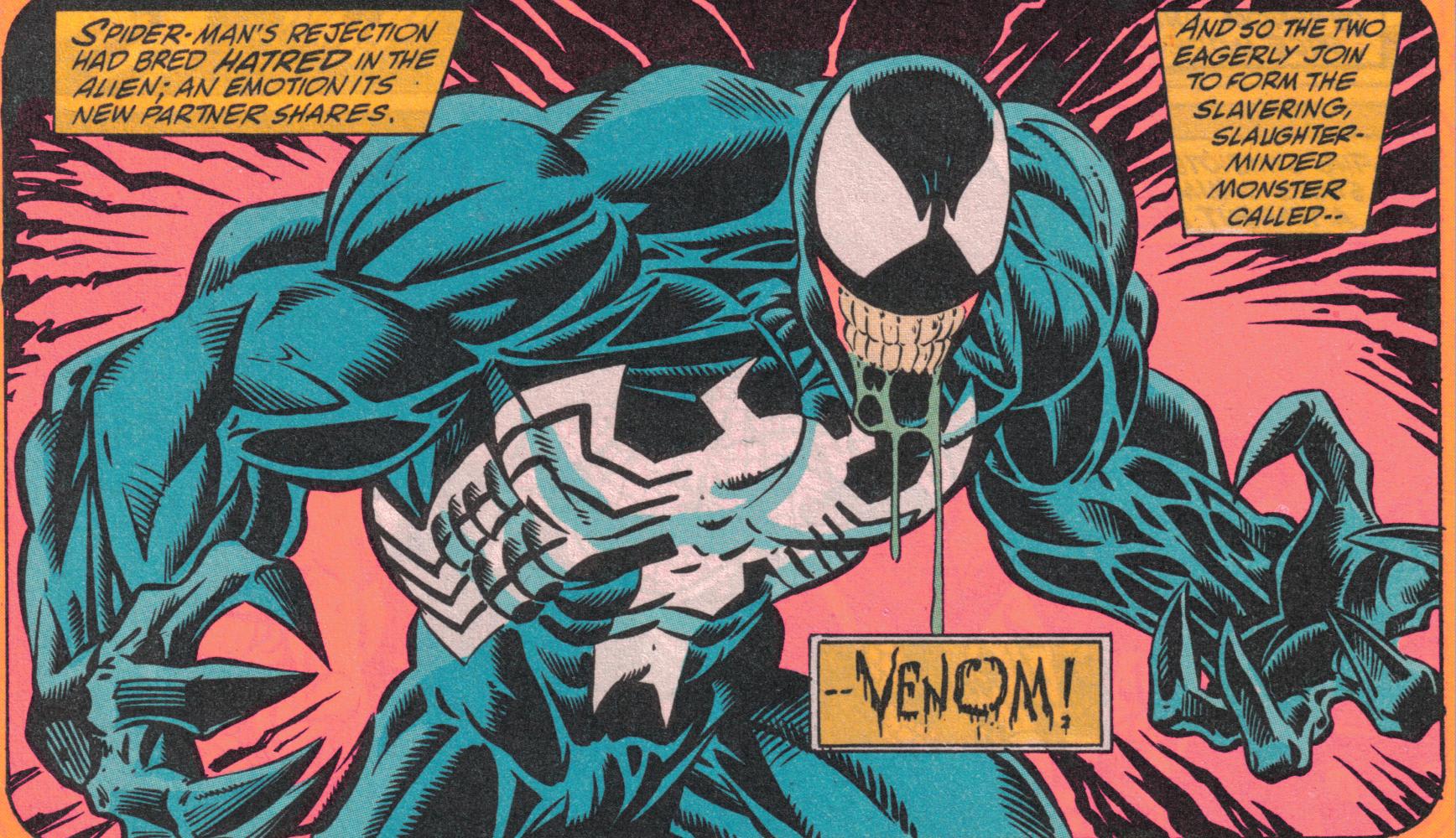 Venom&#x27;s hatred for Spider-Man