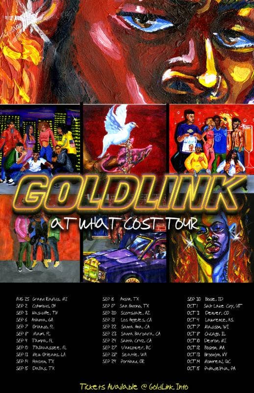 GoldLink At What Cost Tour