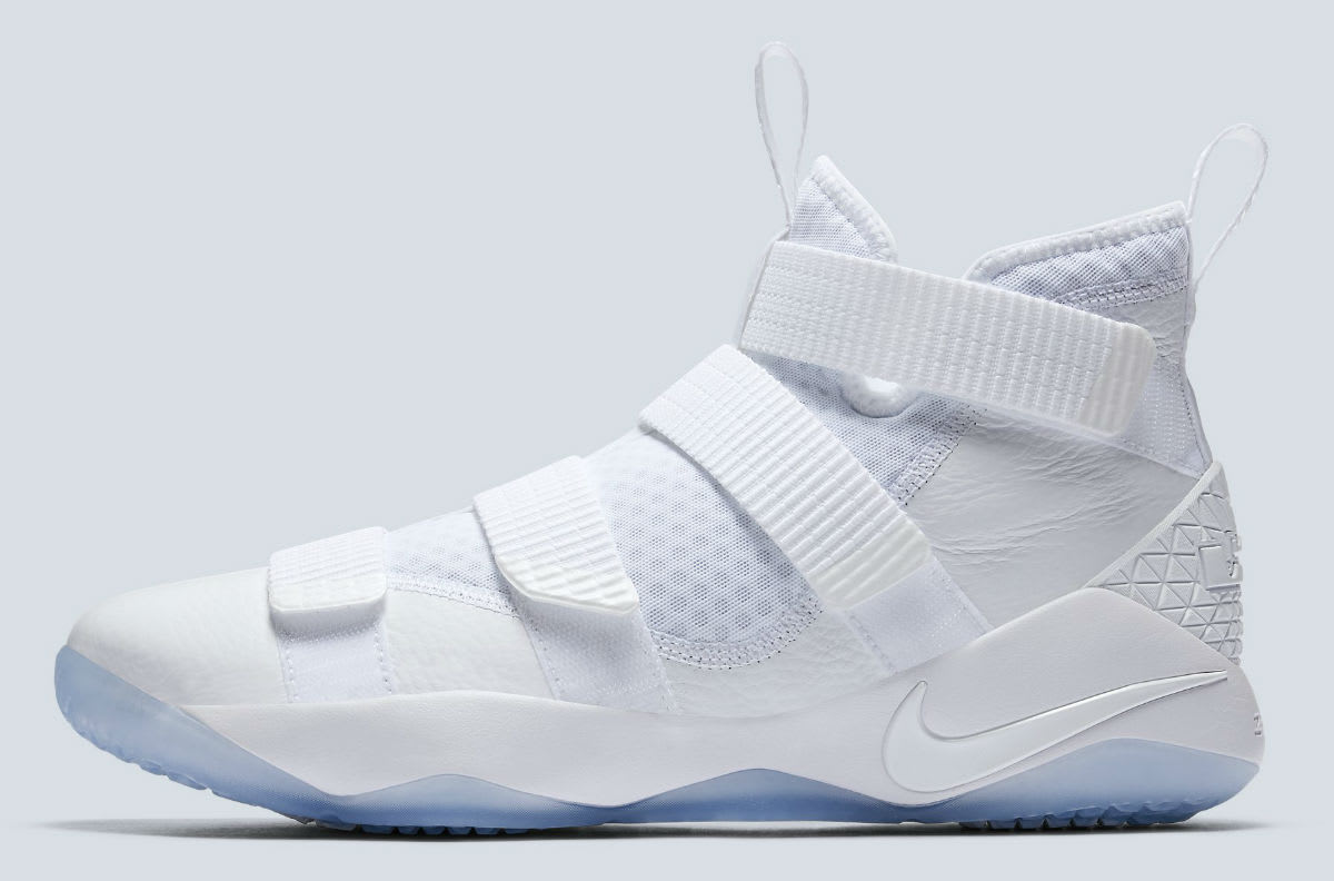 Lebrons hotsell all white