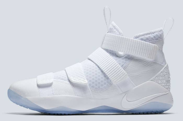 Nike LeBron Soldier 11 White Release Date Profile 897644-103