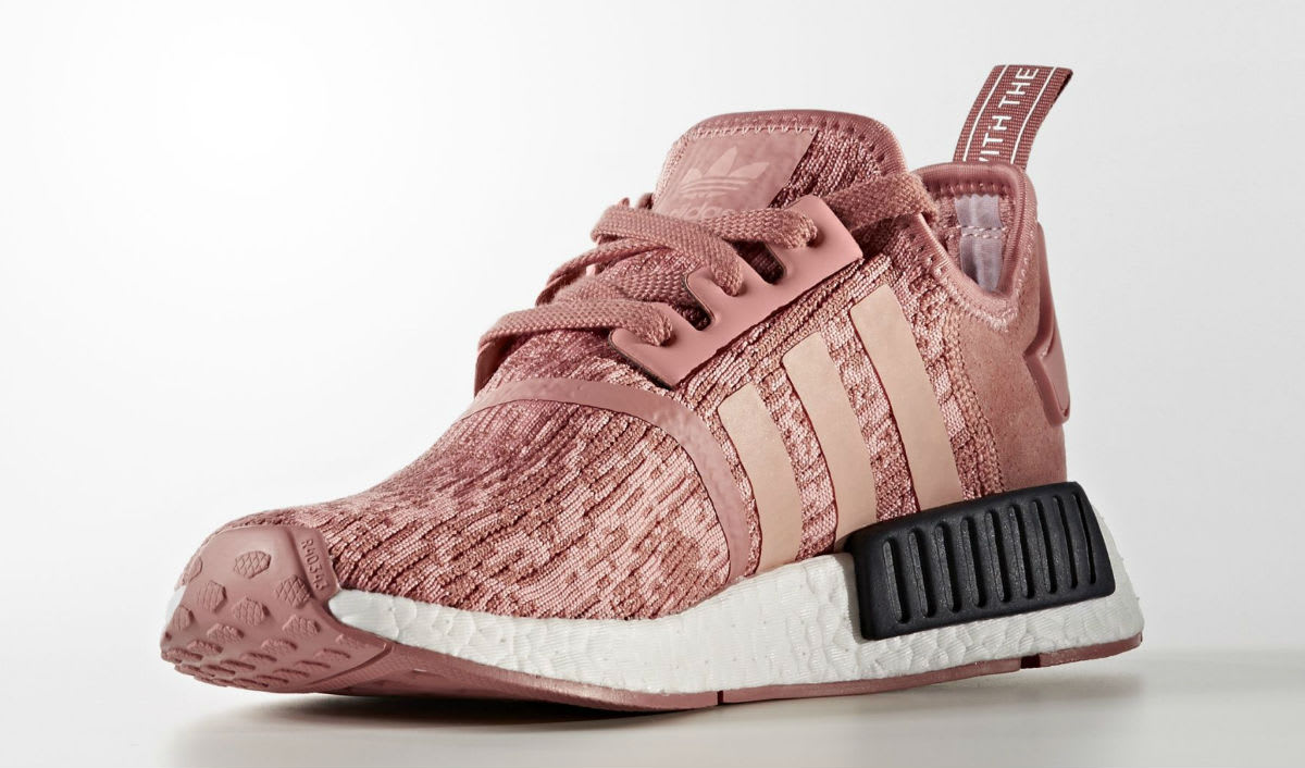 Adidas NMD R1 Primeknit Raw Pink Release Date Medial BY9648