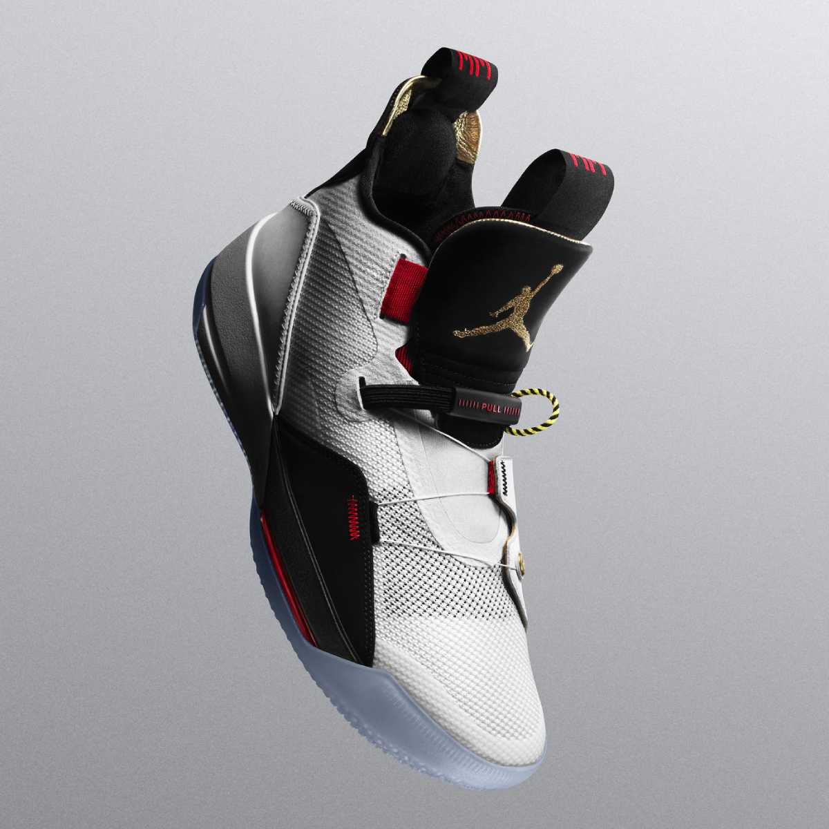 Air Jordan 33 White Black Red Release Date Front