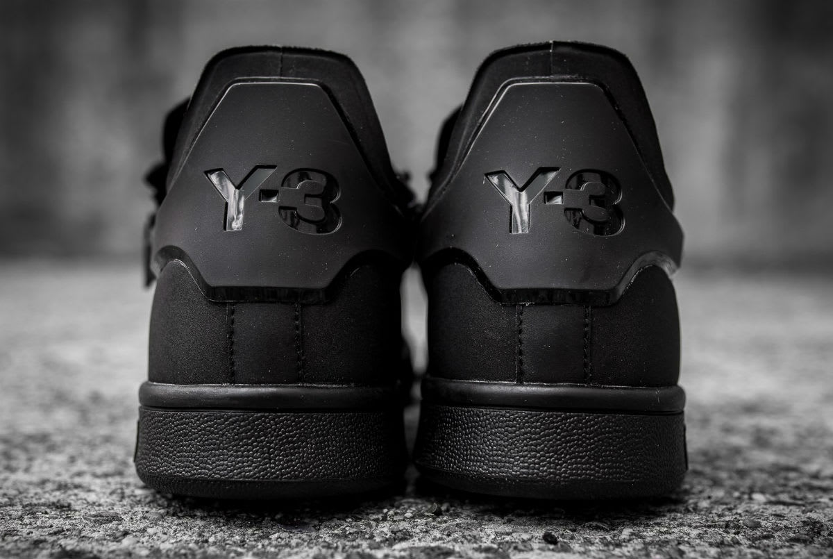 Adidas Y3 Stan Zip Triple Black Release Date Heel