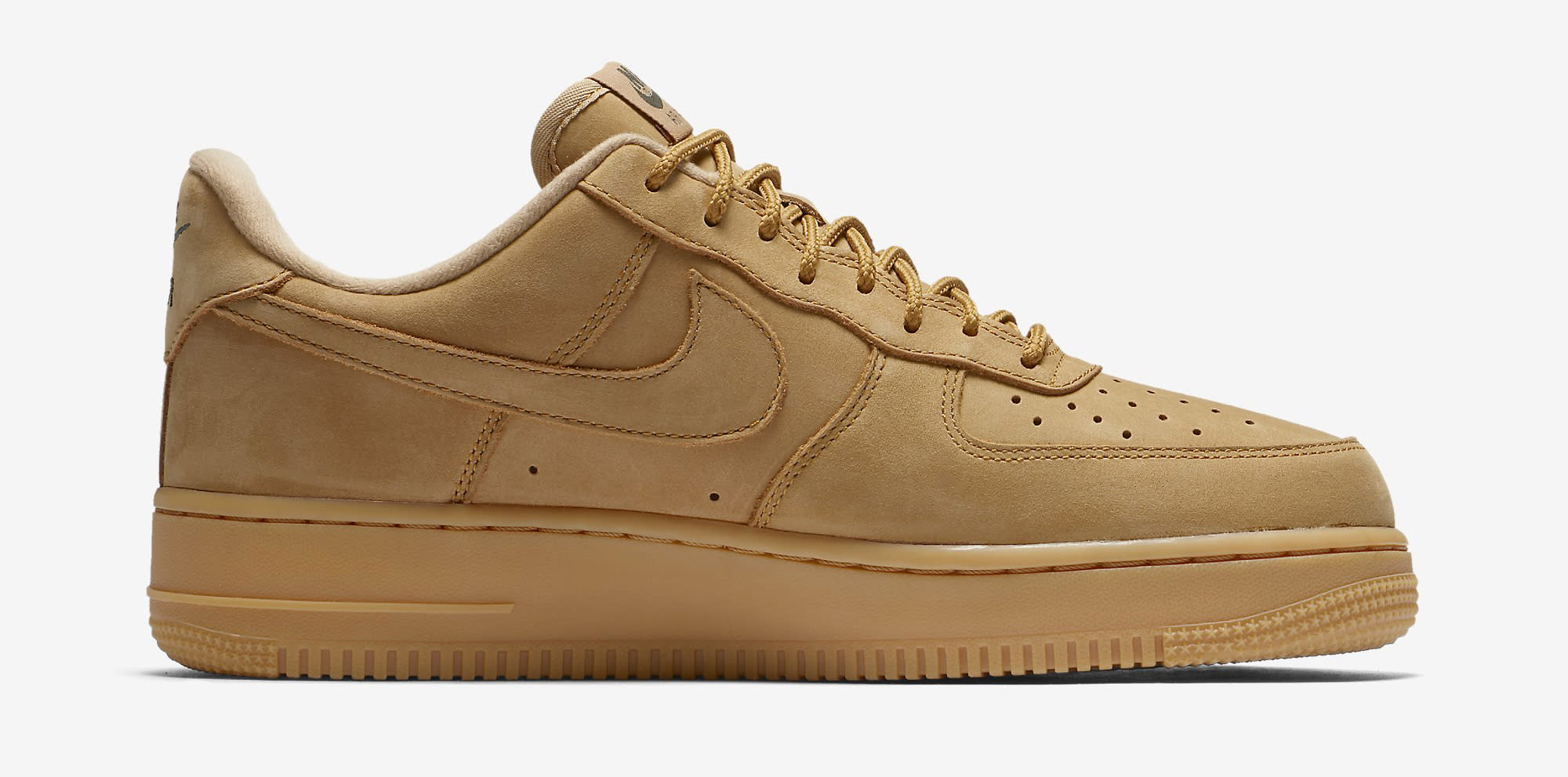 Wheat Nike Air Force 1 Low AA4016-200 Medial