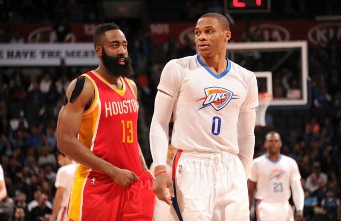 Harden and Westbrook 7.