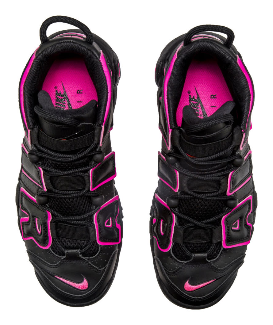 Nike Air More Uptempo Black Pink 415082-003 Top