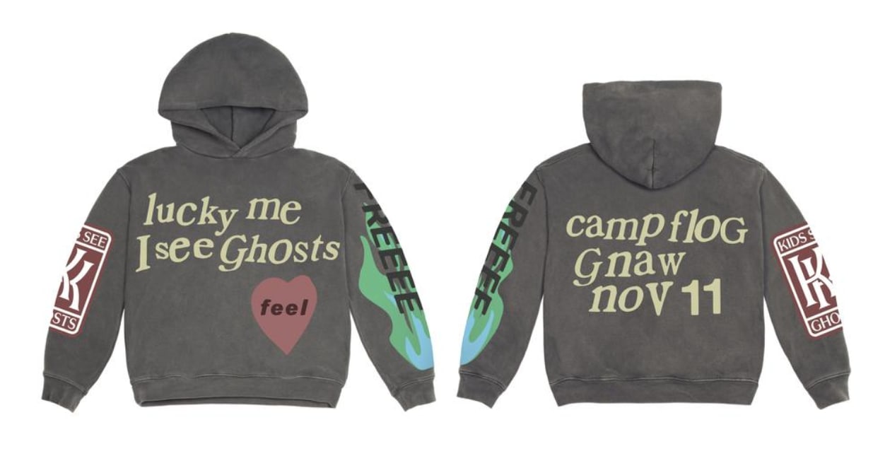 Kids see ghosts hotsell camp flog gnaw hoodie