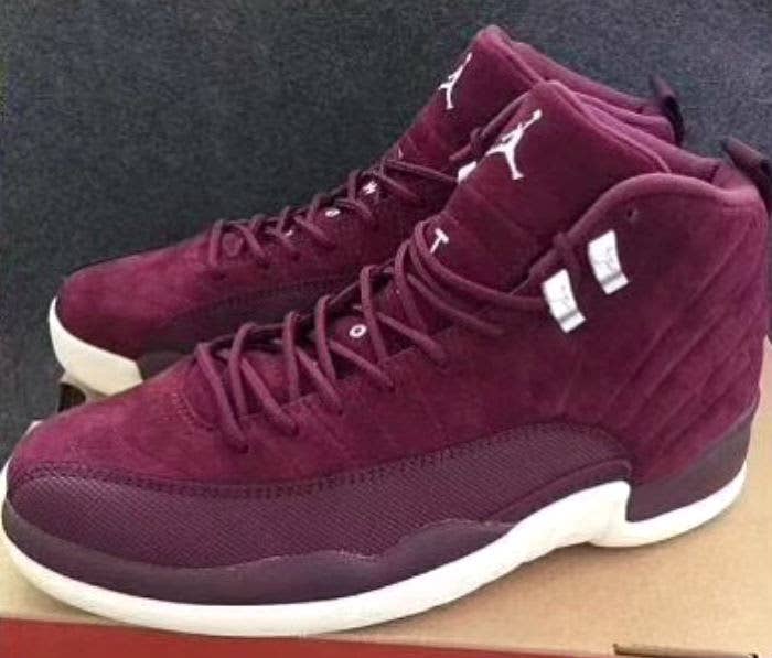Jordan 12 cheap bordeaux price