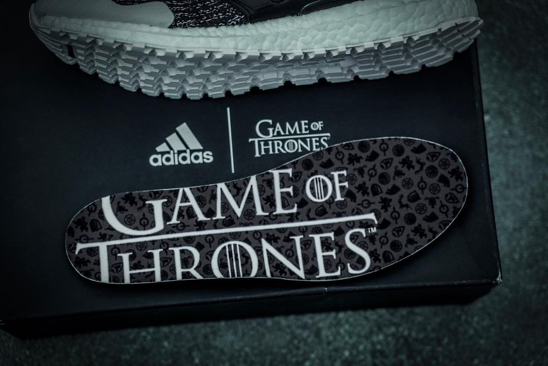 Game of Thrones x Adidas Ultra Boost &#x27;Night&#x27;s Watch&#x27; (Insole)