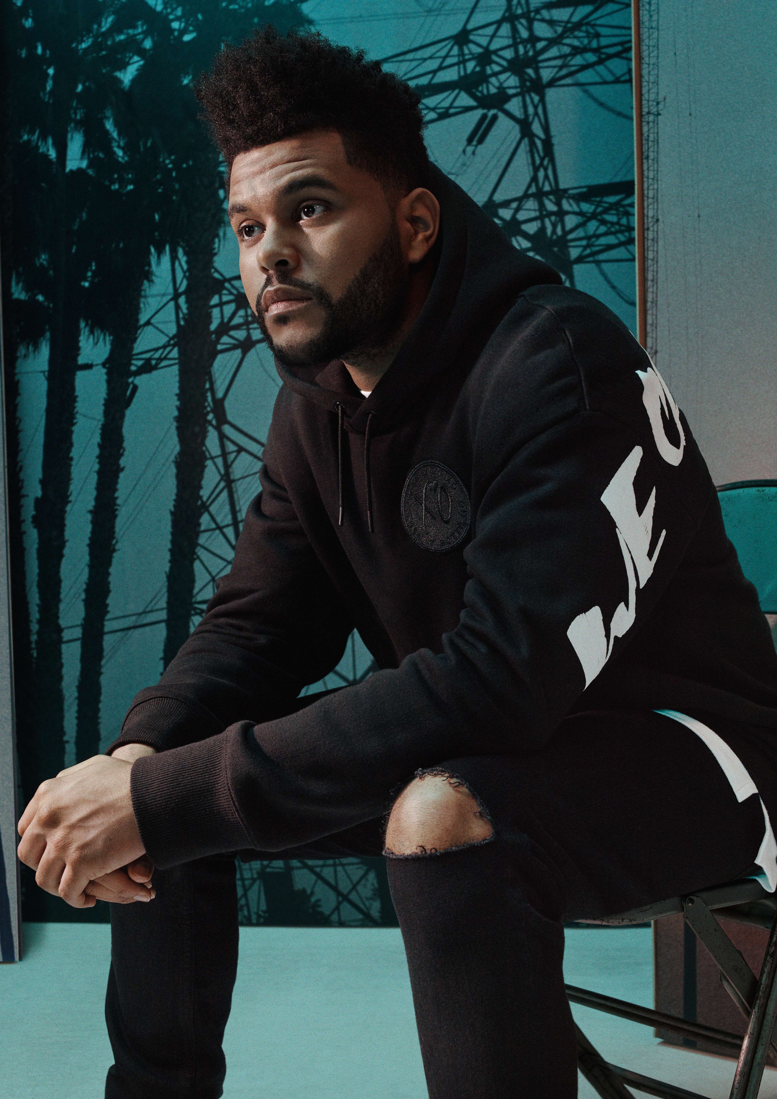 The weeknd best sale jacket h&m