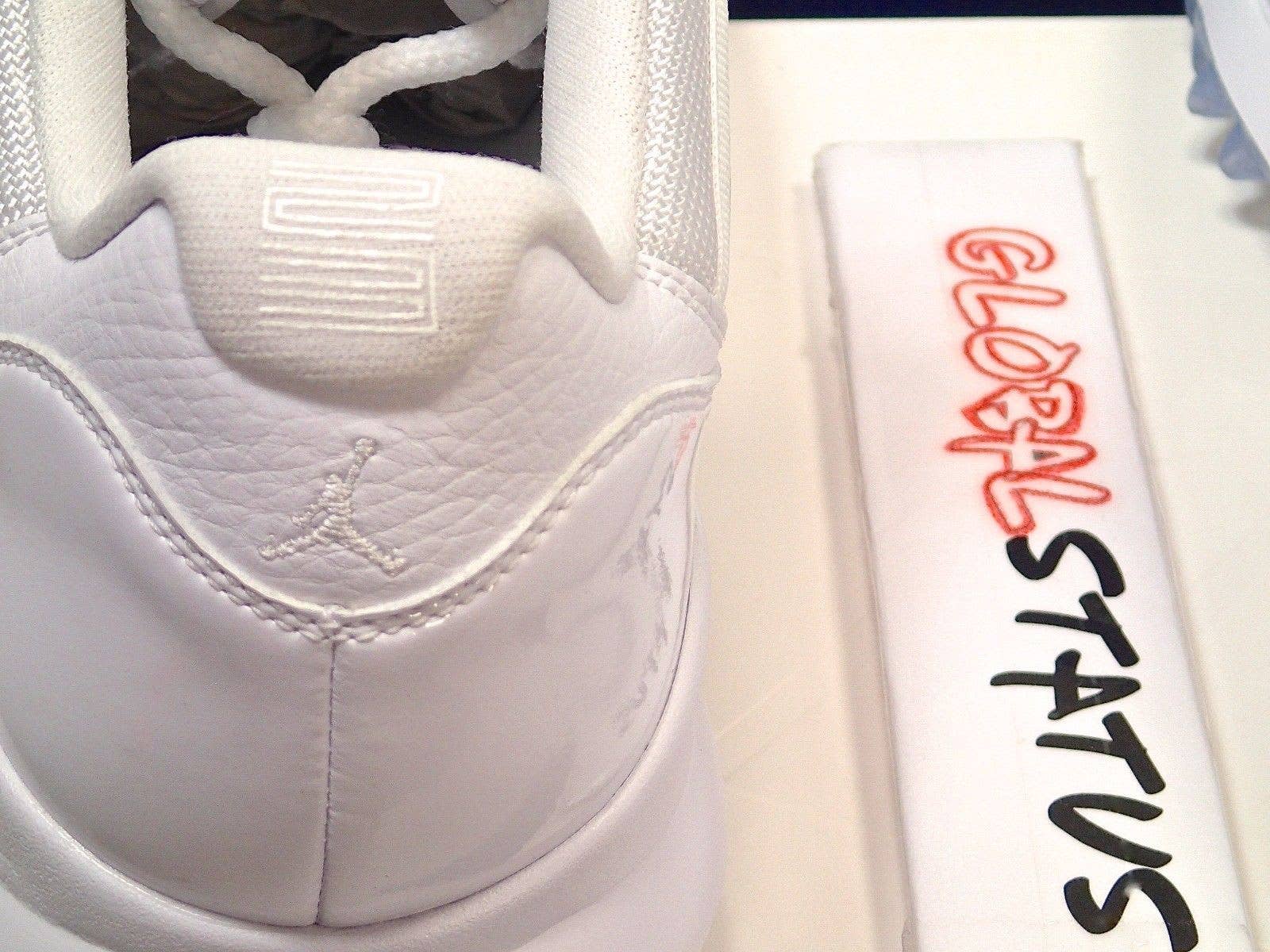 Jordan 11 white golf shoes sales
