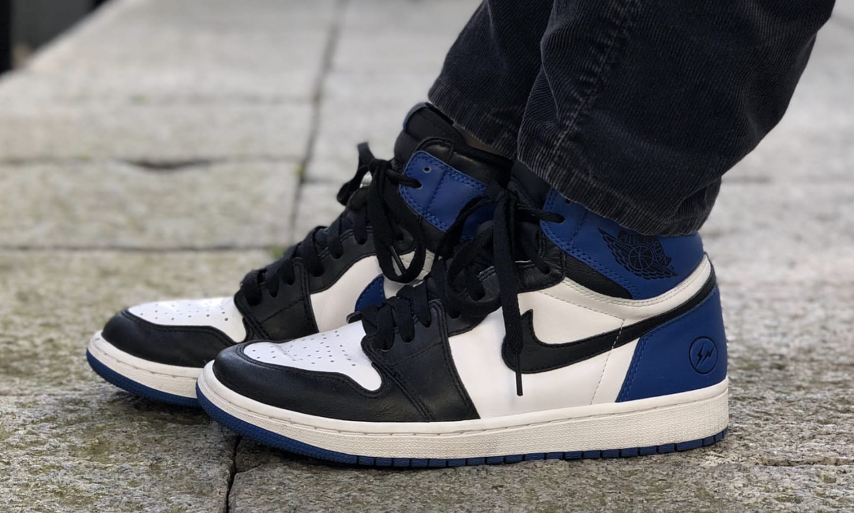 Fragment x Air Jordan 1 Mismatched Sample 2