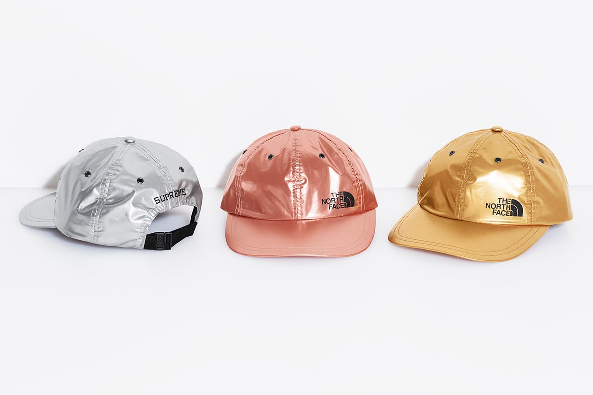 Supreme Unveils Its Latest Metallic Collection With the North Face