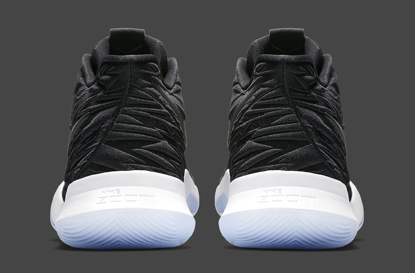 Nike Kyrie 3 852395-009 Black Multicolor Heel