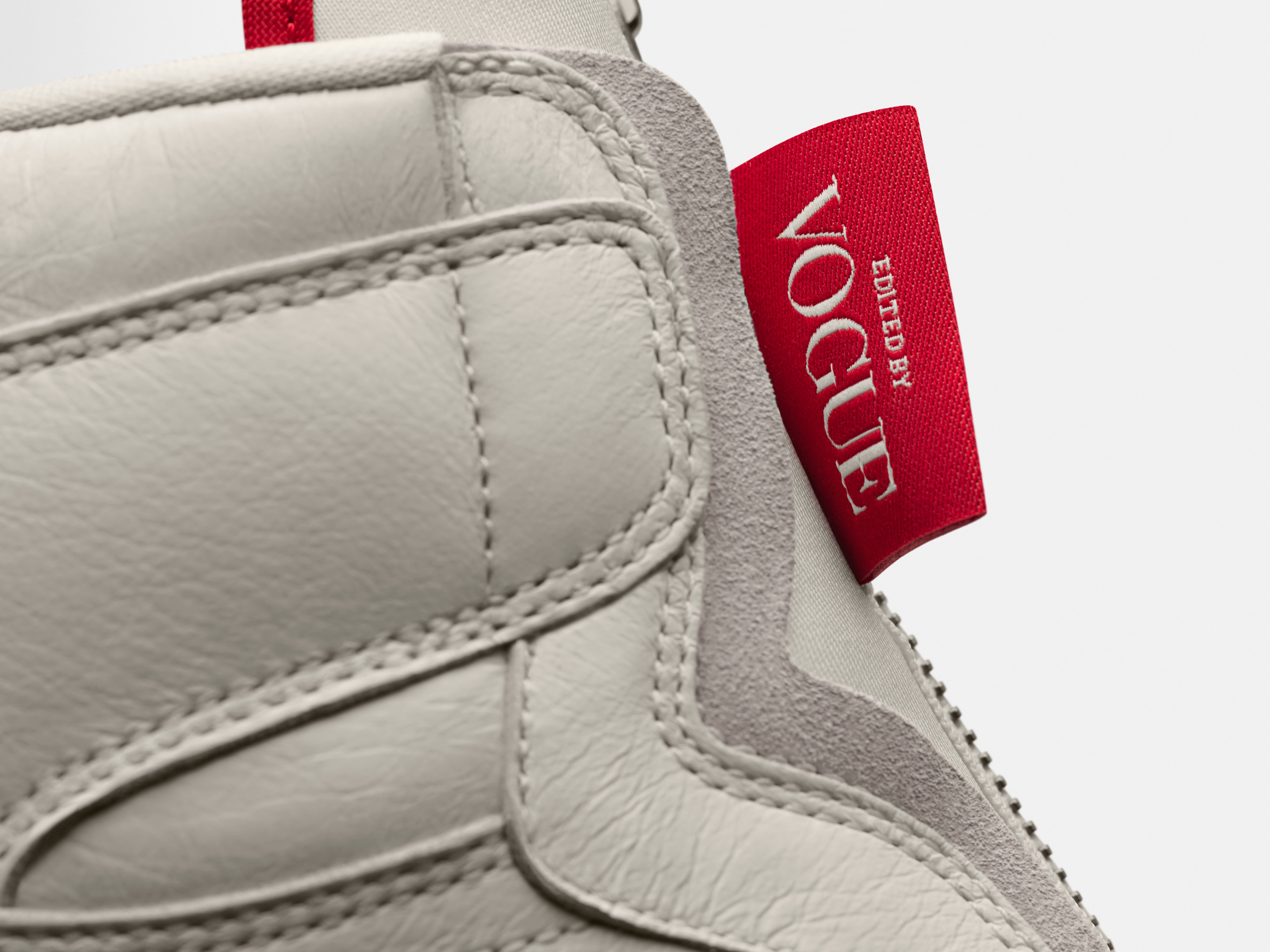 Vogue x Air Jordan 1 Zip AWOK &#x27;Sail&#x27; (Detail)