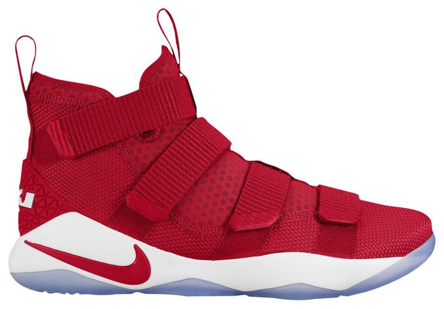 Lebron james soldier 11 red sale