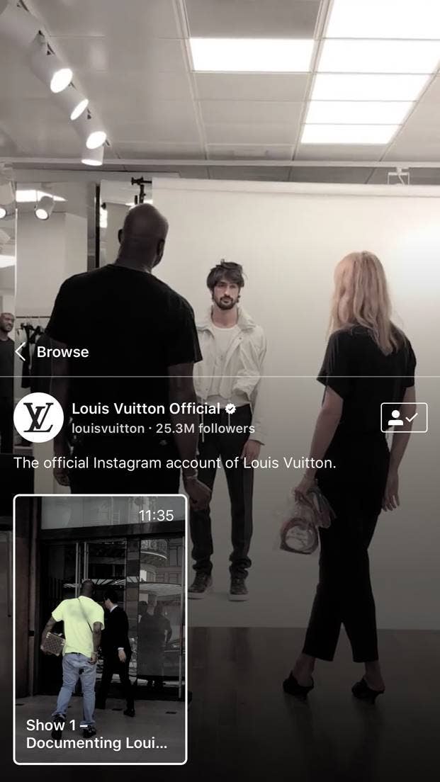 Louis Vuitton Instagram