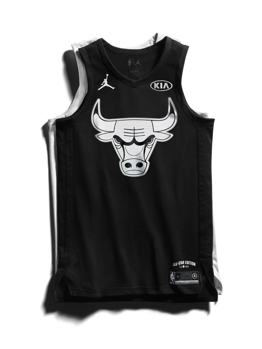 black and white all star jersey