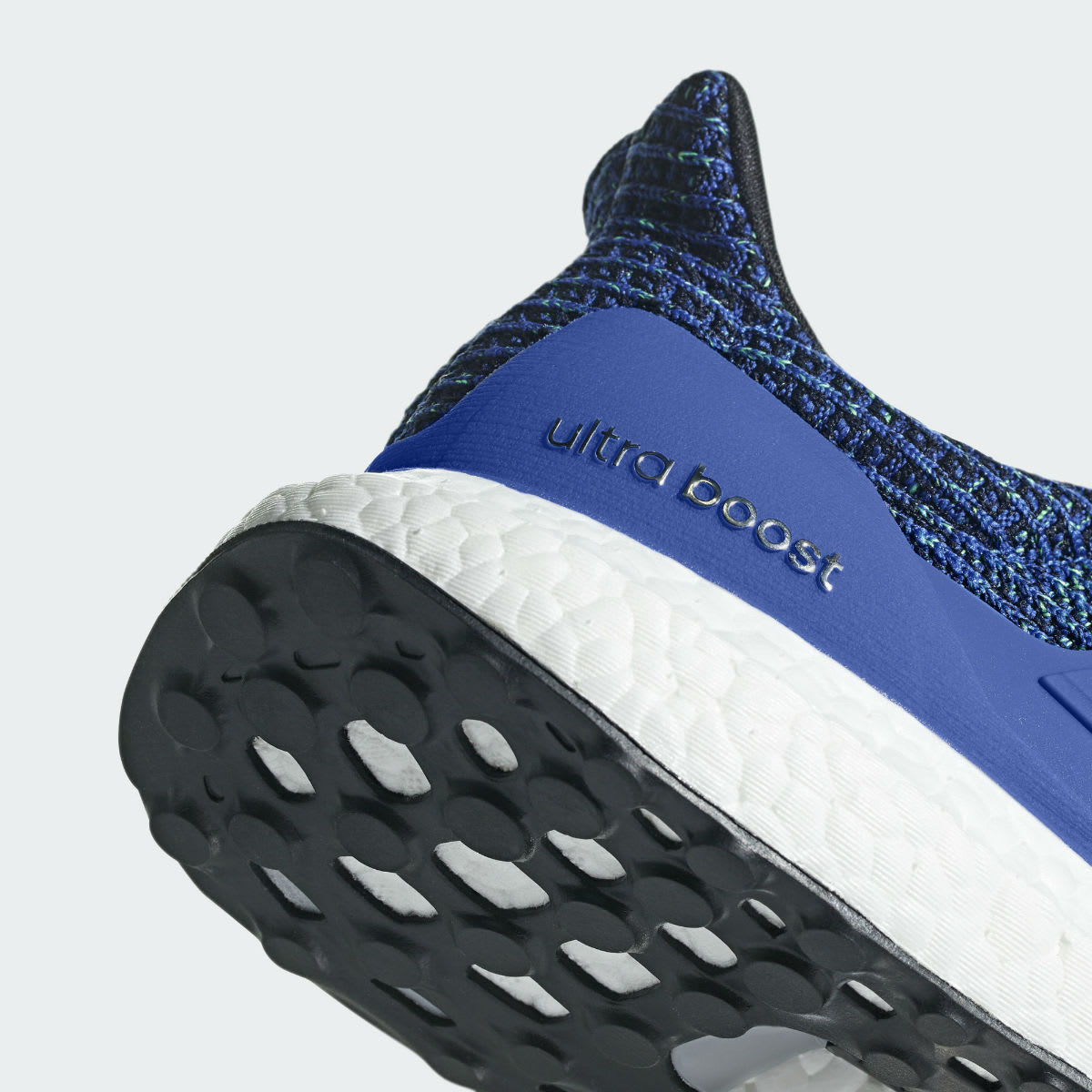 Adidas Ultra Boost 4.0 Hi Res Blue Release Date CM8112 Heel