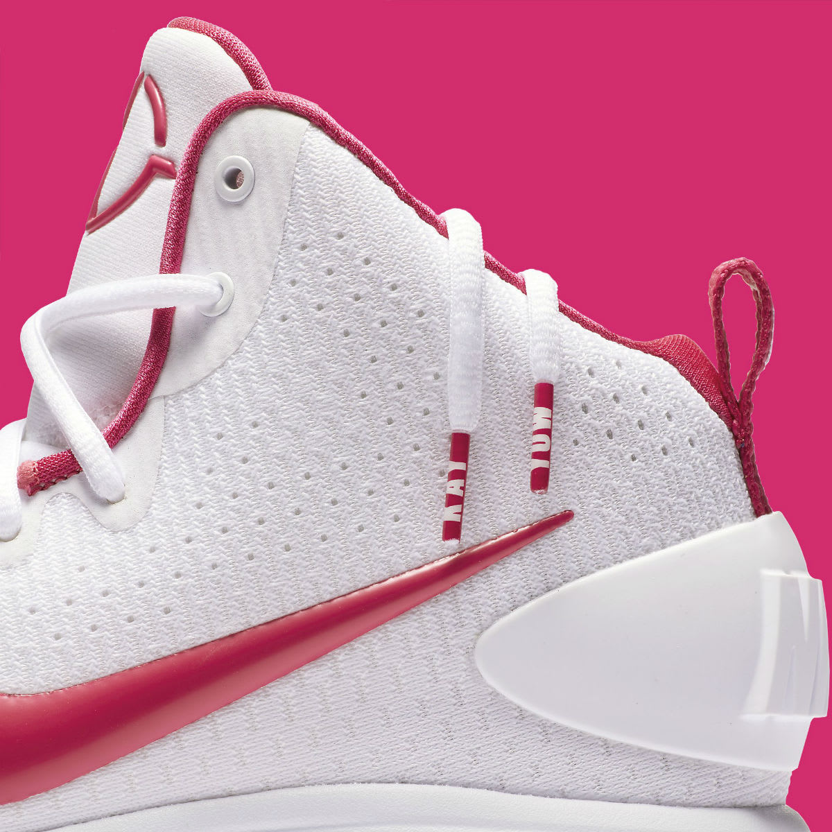Nike Hyperdunk 2017 Kay Yow Think Pink Release Date Laces 897631-100