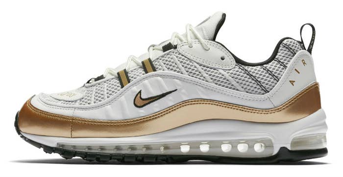 Nike Air Max 98 UK White Gold Release Date Profile
