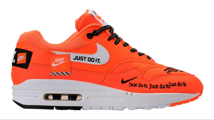 Nike Air Max 1 Just Do It Orange Release Date 917691-800 Profile