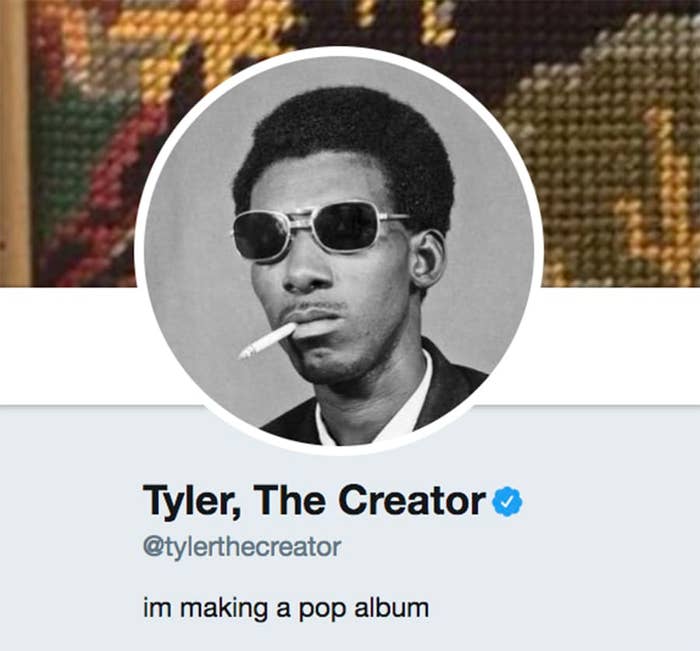 tyler-the-creator-twitter-bio-pop-album-tweet