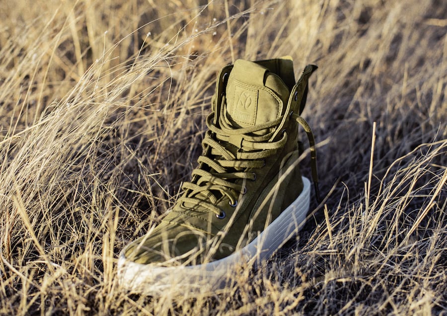 The Weeknd x Puma Parallel Green Release Date Tongue