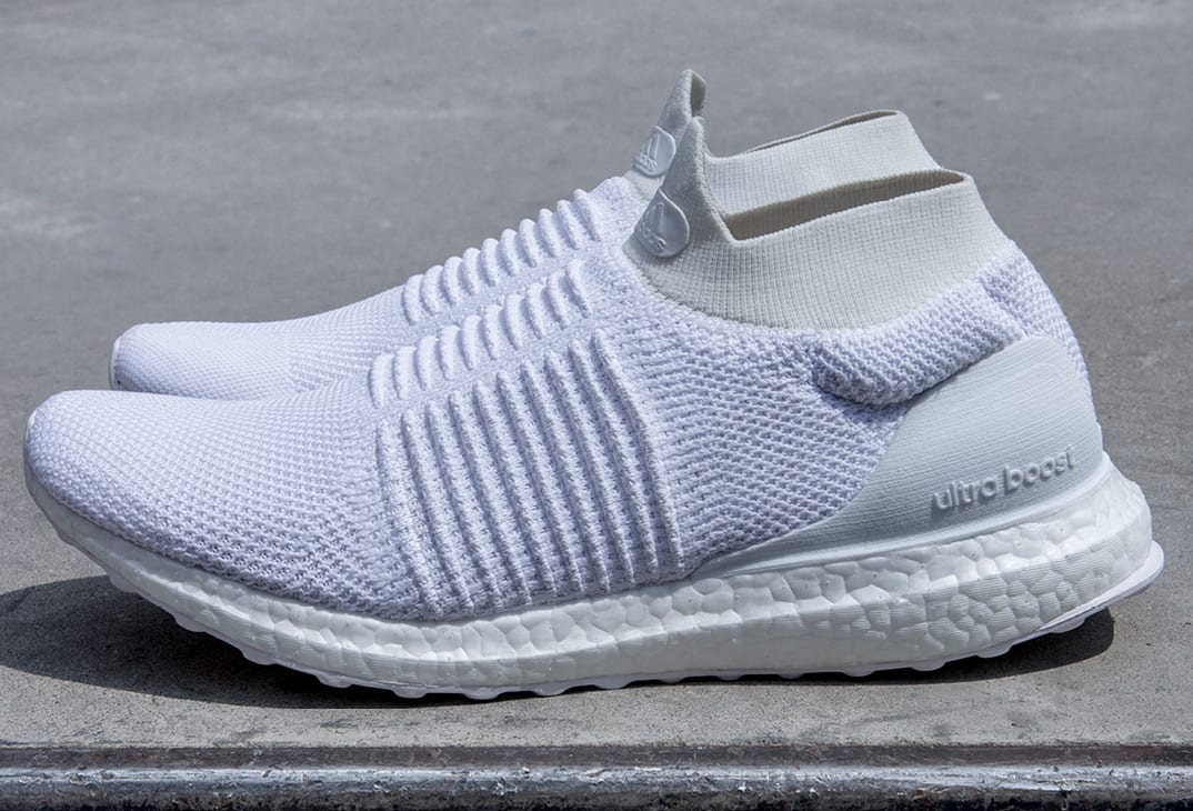 Adidas UltraBOOST Laceless White (Pair)