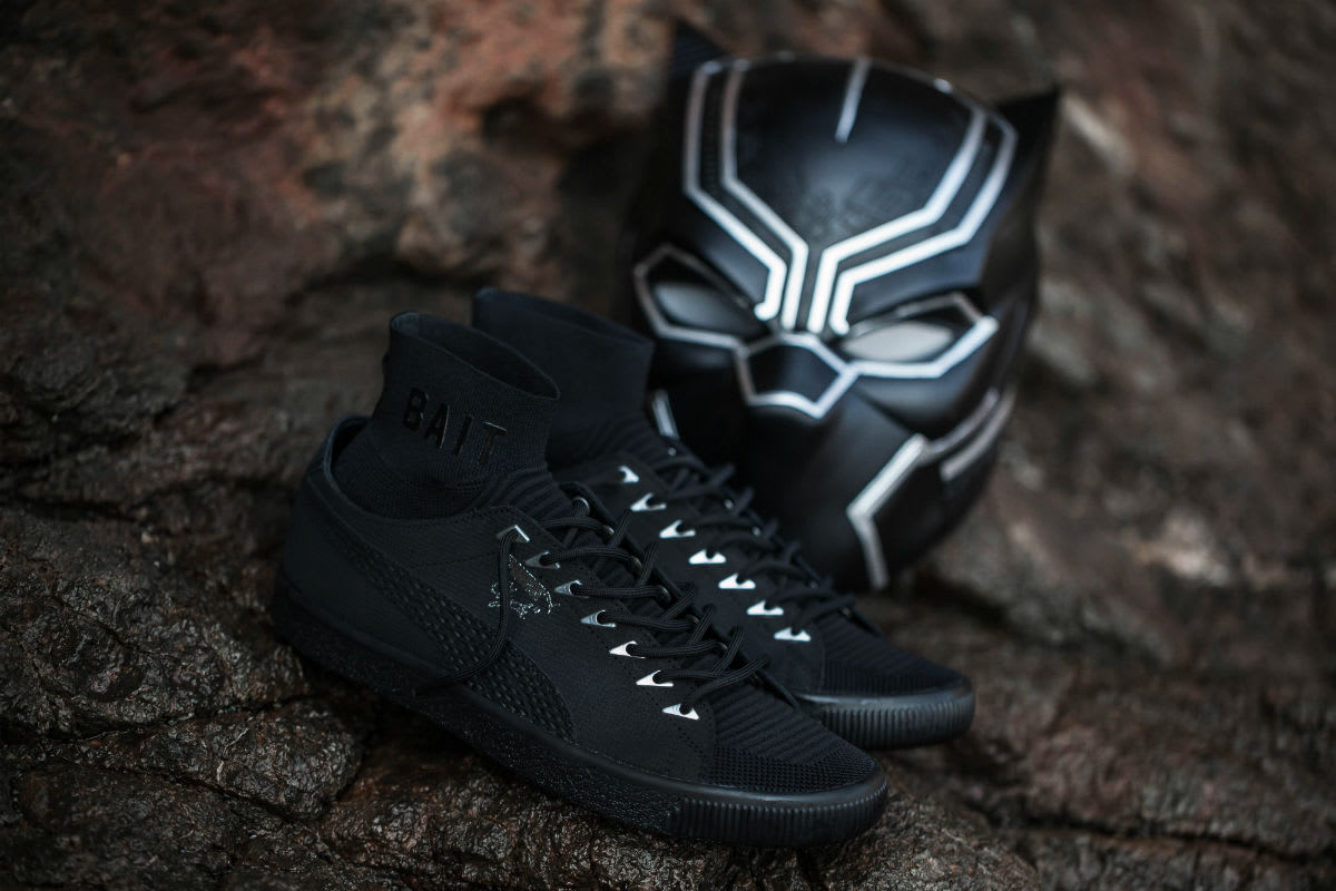 BAIT x Puma Clyde Sock Black Panther Release Date (5)
