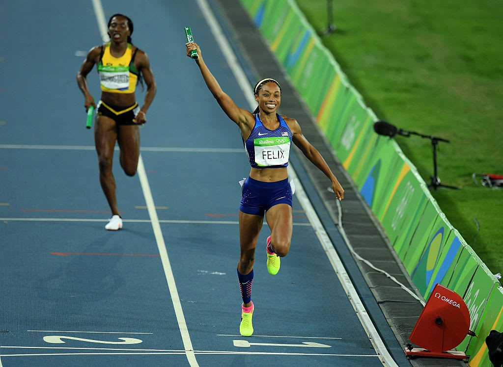 Olympic Legend Allyson Felix Is Happy to Let Others Do the