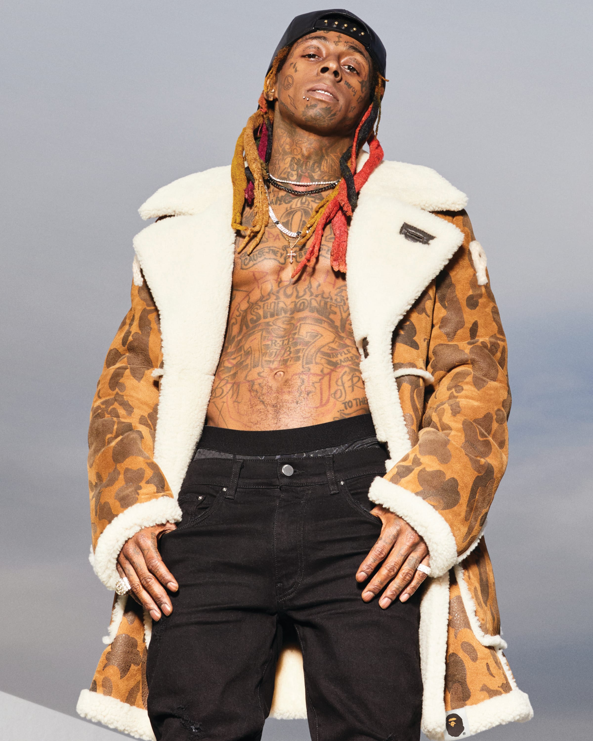 Lil Wayne in Bape x UGG