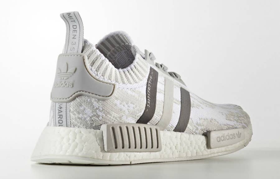 Nmd triple outlet white camo custom