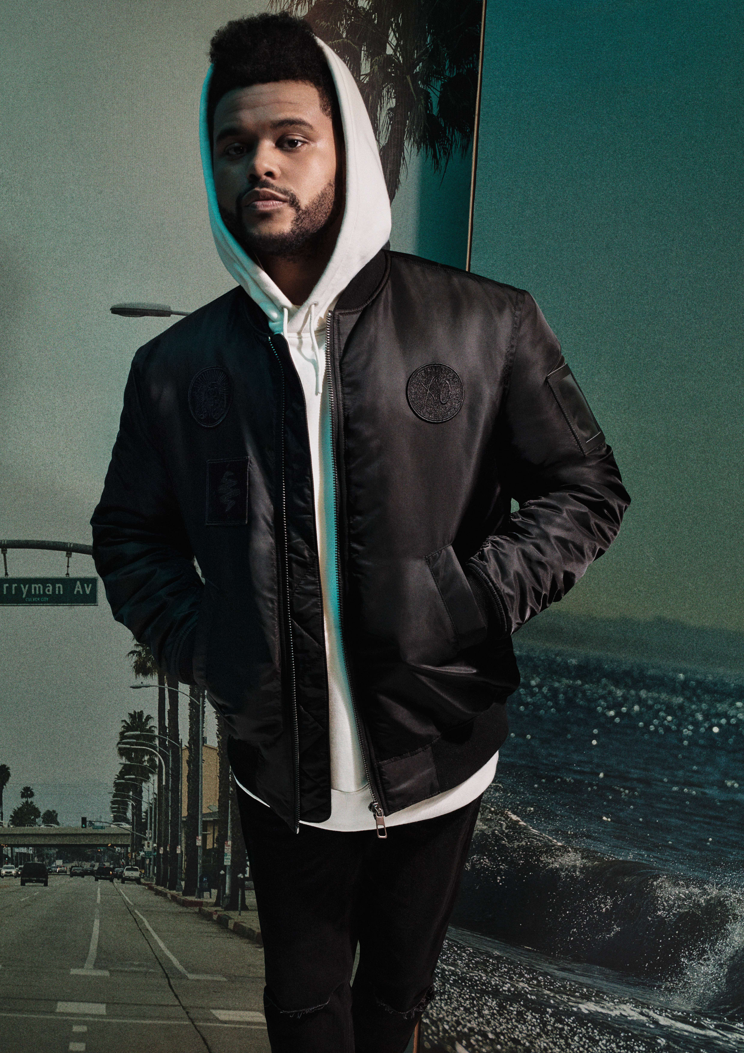 The weeknd hoodie online h&m