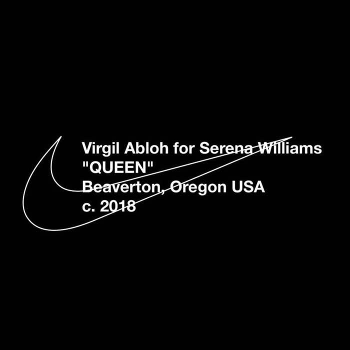 Virgil Abloh x Serena Williams Off-White