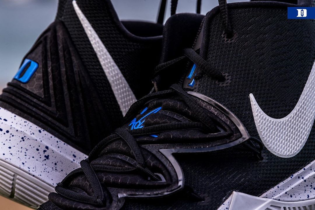 Nike Kyrie 5 &#x27;Duke&#x27; PE Black (Detail)