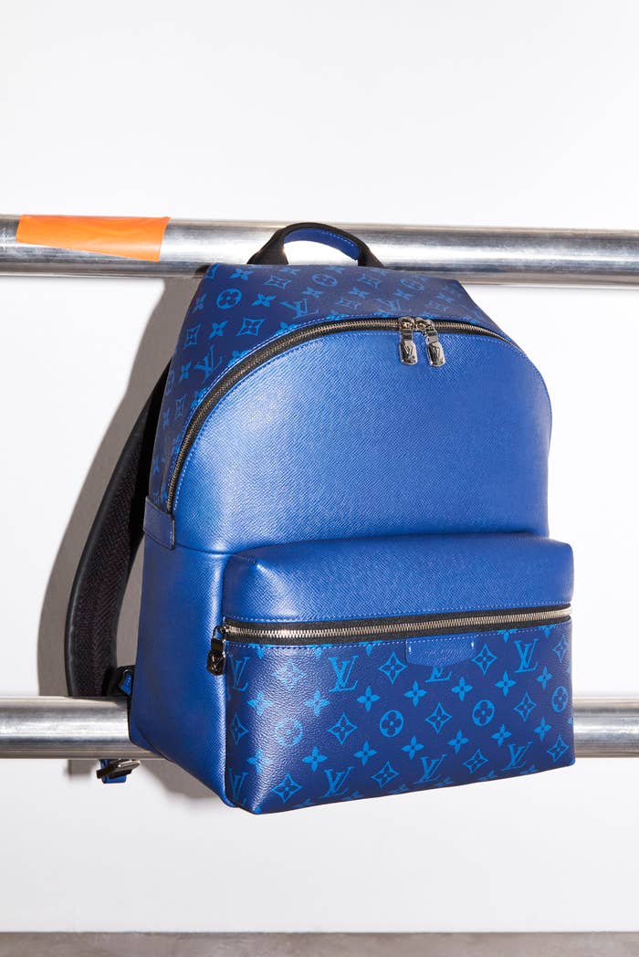 Louis Vuitton Pacific Blue Paris Runway Exclusive Outdoor Backpack
