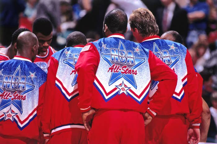 1991 Authentic Warm Up Jacket NBA All-Star