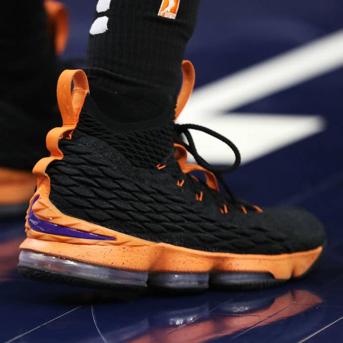 Diana Taurasi Nike LeBron 15 Away PE