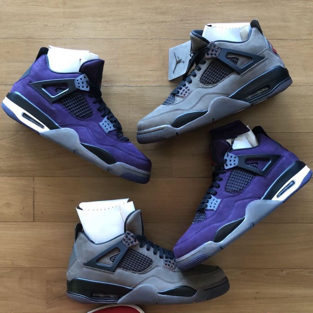 Travis scott hotsell jordans 4s