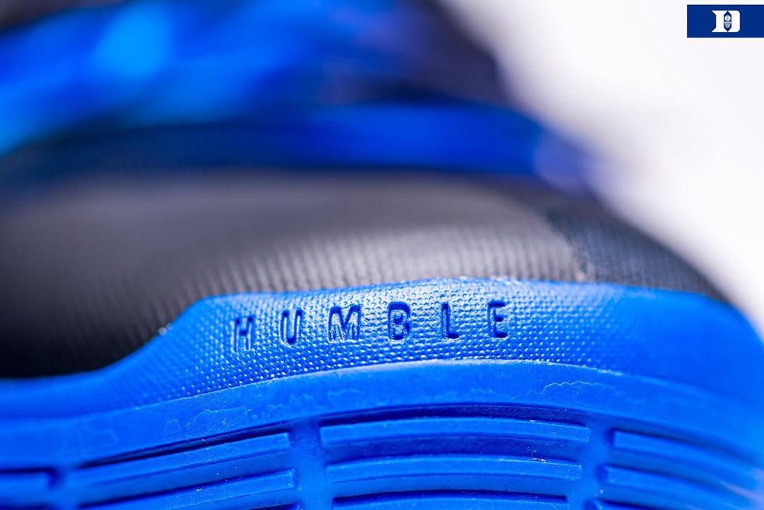 Nike Kyrie 5 &#x27;Duke&#x27; Flame PE (Right Toe Detail)