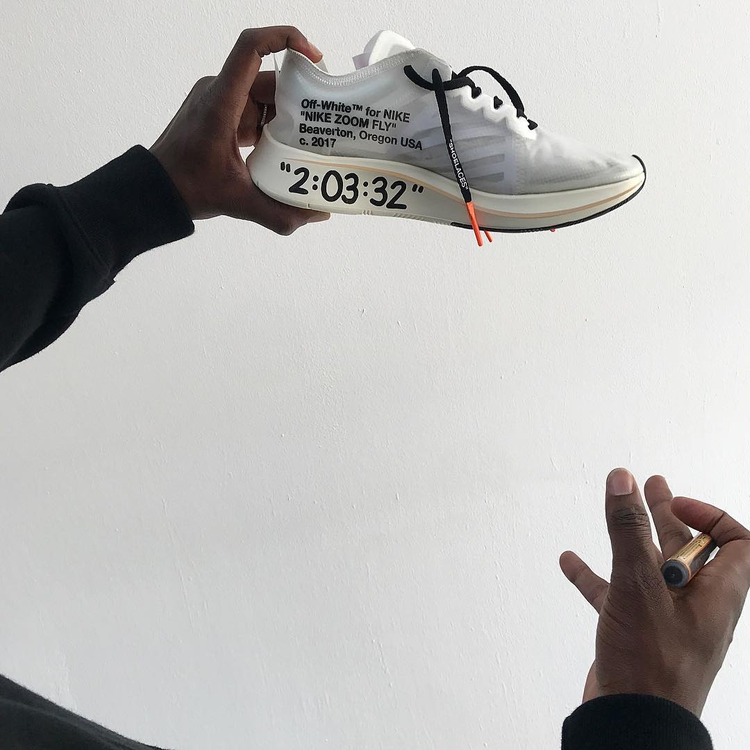 Virgil Abloh Teases Chunky New Off-White™ Running Sneakers