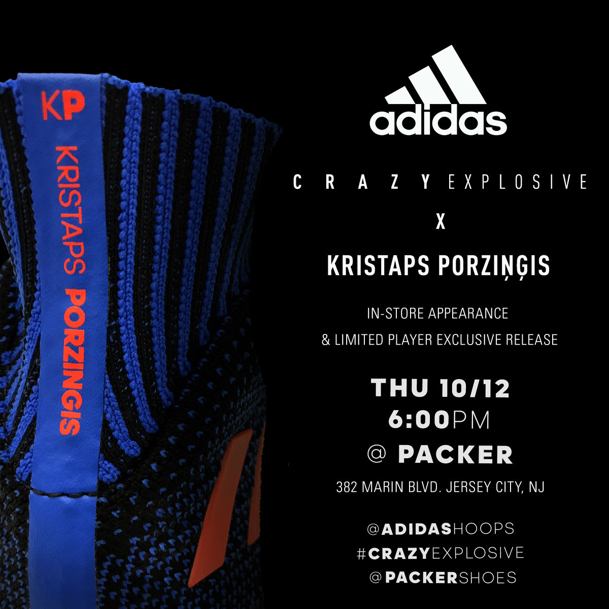Adidas Crazy Explosive Kristaps Porzingis PE Release Date