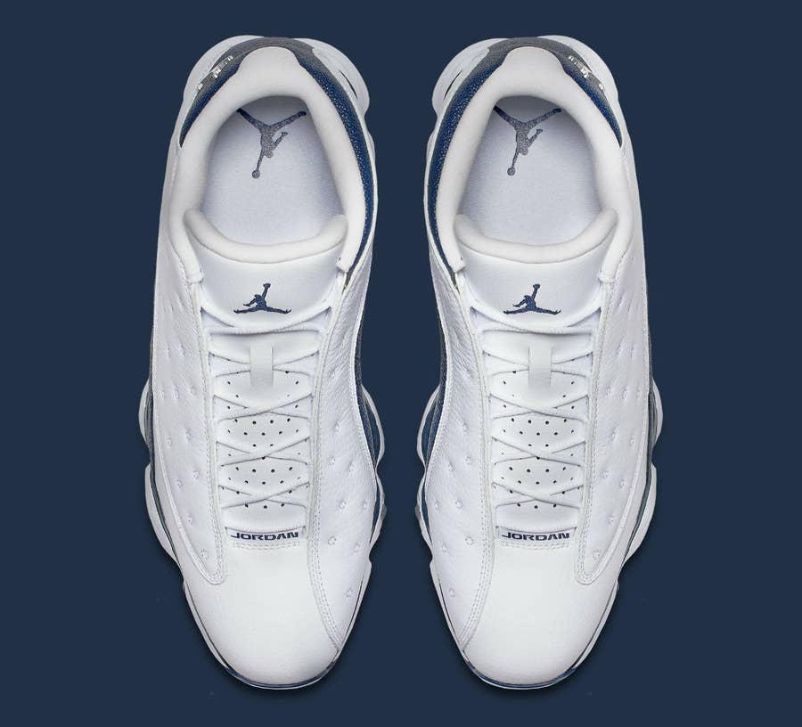 Jordan 13 retro shop golf white navy blue