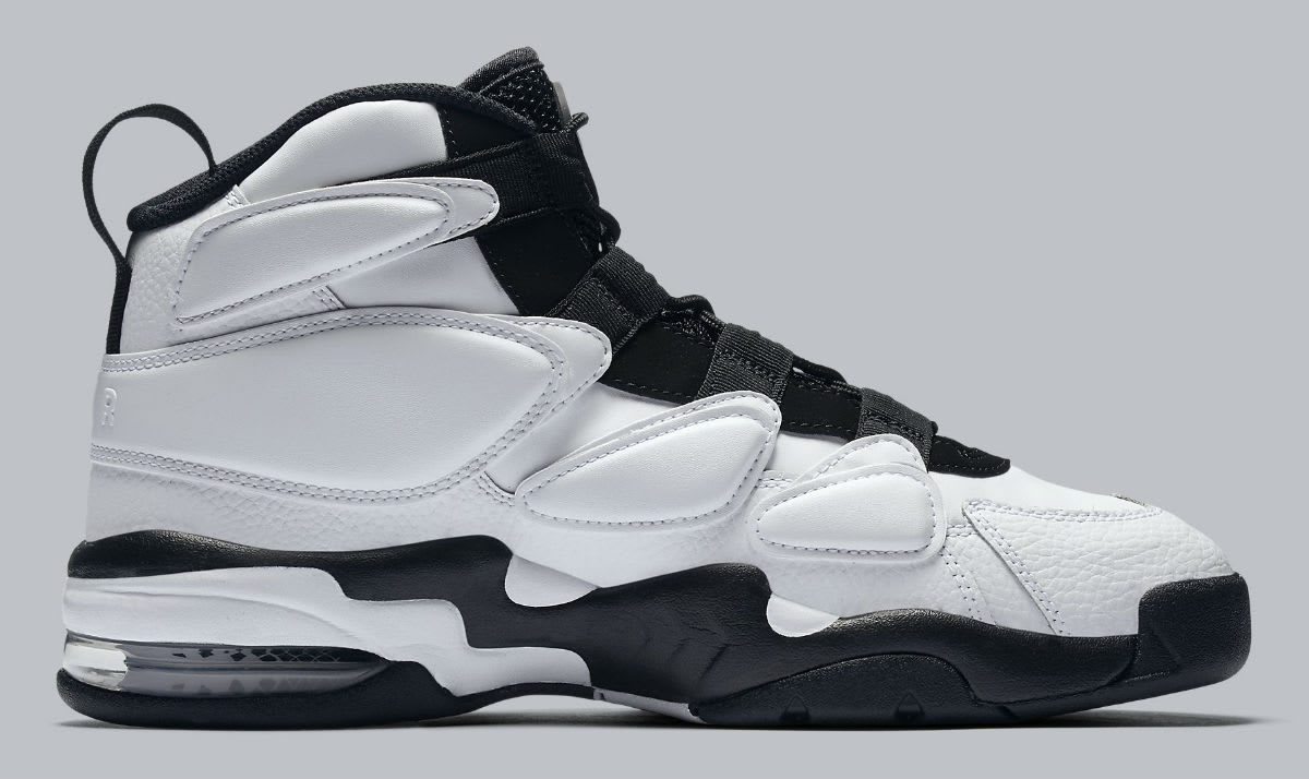 Nike Air Max2 Uptempo White/Black Release Date Medial 922934-102