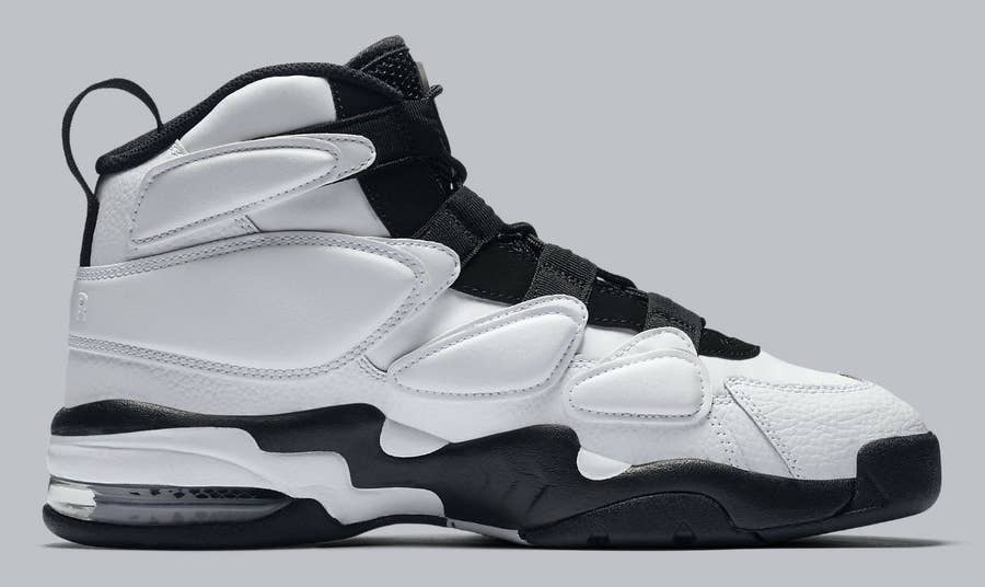 nike air max 2 uptempo 94 white black