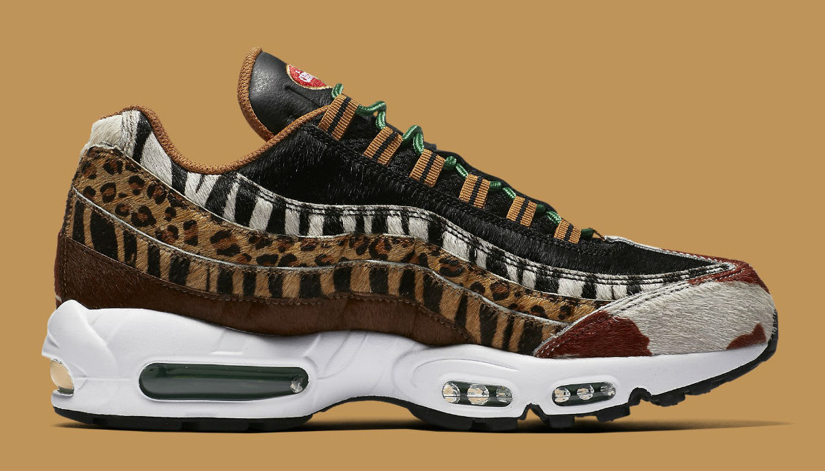 Atmos x Nike Air Max 95 Animal Pack Release Date AQ0929-200 Medial